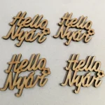Hello nyár fa felirat
