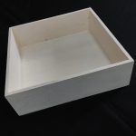 Dekorláda 20*20 cm fehér