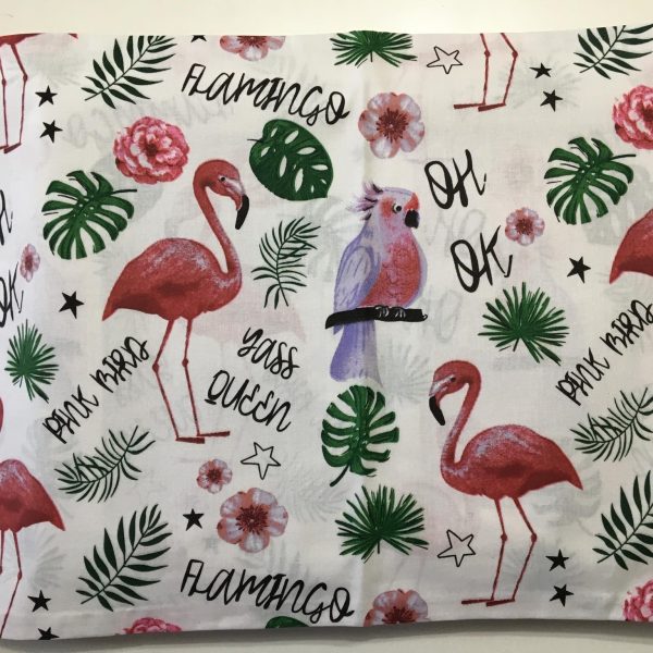 Kispárna huzat flamingós