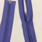 RT10-es bontható spirál húzózár világos lila 60 cm