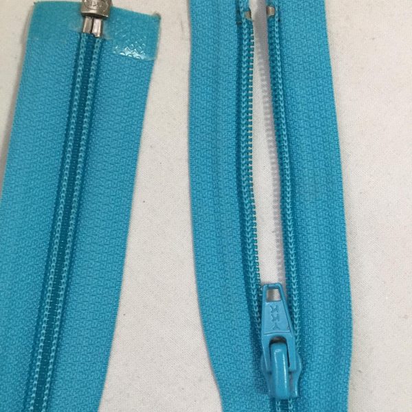 RT10-es bontható spirál húzózár türkizkék 40 cm