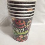 Halloween-i figurák papírpohár