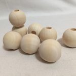 Fa golyó 2,5 cm