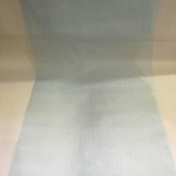 Kék organza csík