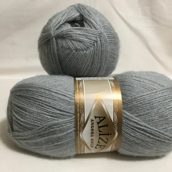 Angora Gold kötőfonal 021 világos szürke