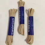 Cipőfűző 75 cm vékony drapp