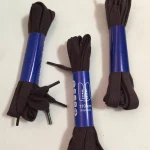 Cipőfűző 110 cm lapos sötétbarna