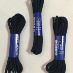 Cipőfűző 110 cm vastag sötétkék