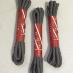 Cipőfűző 60 cm vastag szürke