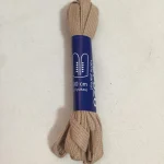 Cipőfűző 90 cm lapos drapp