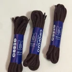 Cipőfűző 90 cm vastag sötétbarna