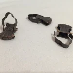 Függönycsipesz nagy bronz