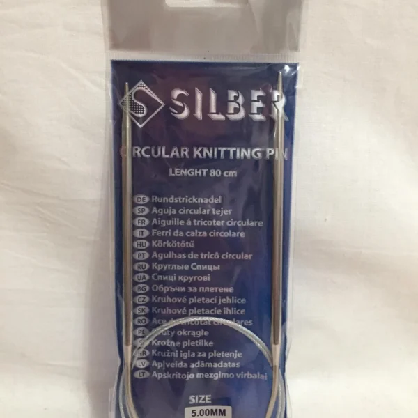 Kötőtű kör 5-ös Silber