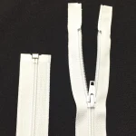 RT10-es bontható spirál húzózár fehér 50 cm