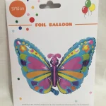 Fólia lufi színes pillangó