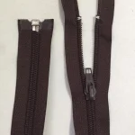 RT10-es bontható spirál húzózár sötétbarna 55 cm