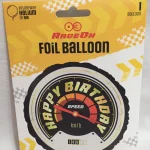 Születésnapi km/h fólia lufi