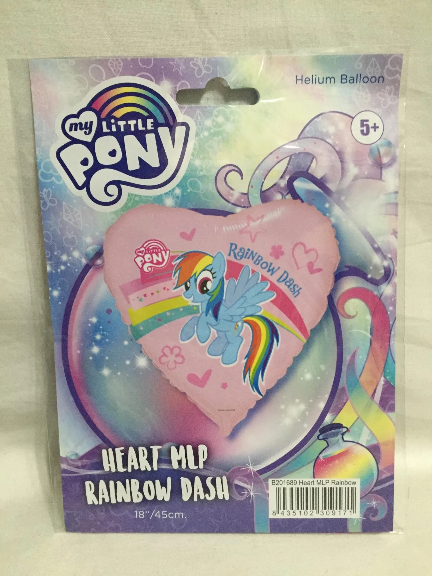 My little pony szív My little pony szív alakú fólia lufi - Image 1