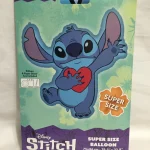 Stitch fólia lufi szívvel